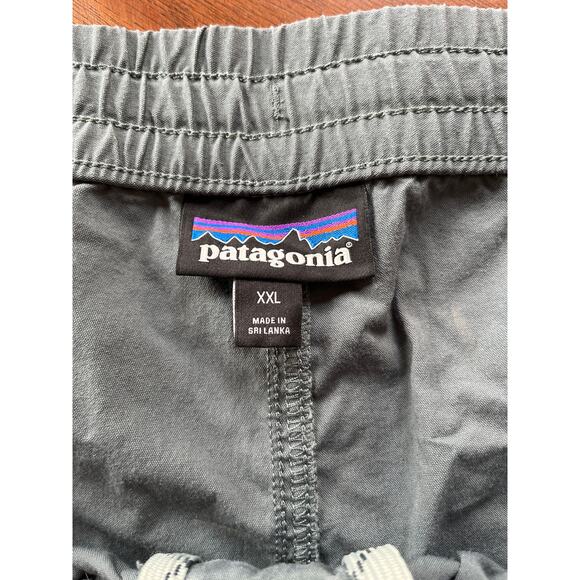 Patagonia Gray Cotton Nylon Shorts Men's Size XXL - Picture 5 of 6
